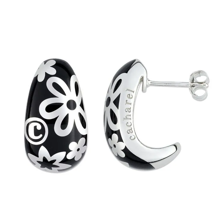 Серьги из серебра CACHAREL CLW264N